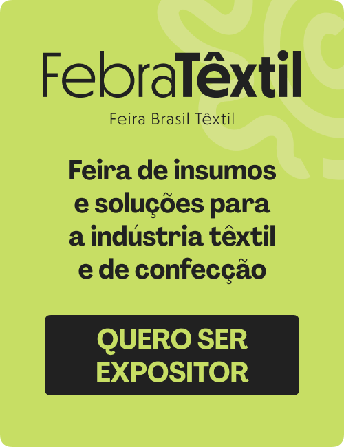 Banner FebraTêxtil - Quero ser Expositor